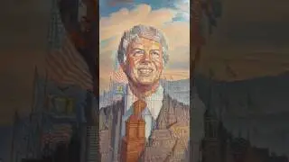 #Artistic 🖼️ Composite Jimmy Carter Portrait, Atlanta
