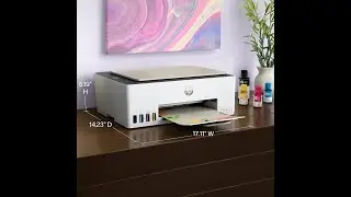 HP Smart Tank 5000 All-in-One Printer: Cartridge-Free, Wireless & Low-Cost Printing