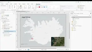 Карты-врезки и индикаторы экстента в ArcGIS Pro