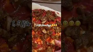 1,5 Kilo D&ouml;ner Pizza 😋😋😋