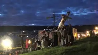 LA PASIÓN  DE  CRISTO   en  Alcalá  del Valle 023    La Crucifixión