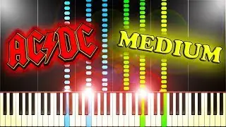 AC/DC - HIGHWAY TO HELL - Piano Tutorial