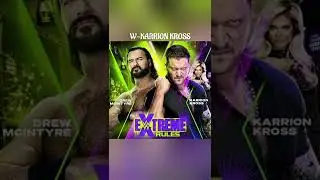 MY EXTREME RULES 2022 WINNERS PREDICTIONS #shorts #youtubeshorts #wwe #extremerules #romanreigns