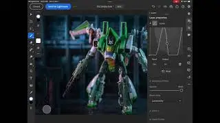 Toy Photography - SS Thrust Speed Edit iPad