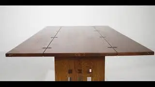 Stickley transformers: Flip-Top Harvest Table
