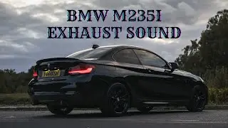 BMW M235i PCW Exhaust Sound | Resonator delete + muffler mod | Before & After Cold Start and Revs