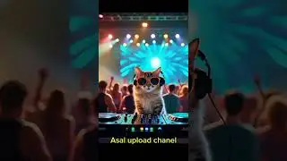 DJ Kitty Drops the Beat at EDM Festival #trending #cat #funny #catshorts #cute #catconcert #shorts