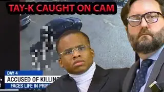 Courtroom Goes Silent as Tay-K Watches Himself on CCTV!