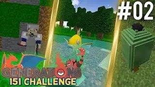 Getting the Ball Rolling! | Pixelmon Generations 151 Challenge #2 (Pixelmon Generations SMP)