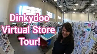 Dinkydoo VIRTUAL Store Tour with Alicia! (360&ordm; - Touch to Spin Camera!)