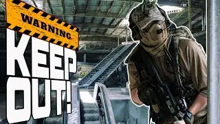 Dangerous Abandoned Mall Airsoft Gameplay Novrtisch SSR4 and SSP5