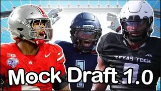 The First 2026 Carolina Panthers Mock Draft!