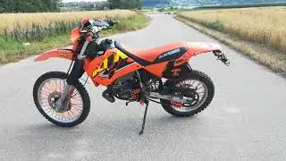 KTM LC2 125 '1998 Walkaround 2Stroke Sound