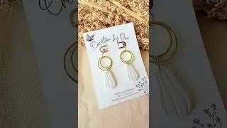 Neutral Squash Polymer Clay Earrings | Fall Jewelry Handmade for Thanksgiving & Autumn Outfits