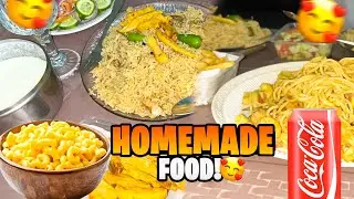 Homemade Foods |chicken Macaroni| |chicken Palau | |Food blogging| |Masood Uncut||cooking at home|