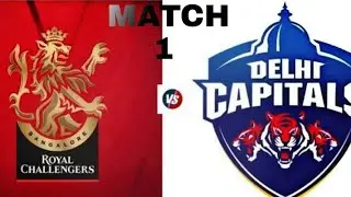 Match 1 Highlights RCB V DC RCPL 2021 | Real cricket 20