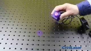 405nm 500mw laser module blue-violet dot laser with DC 12V power supply