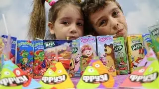 ✪СОКИ ЧЕЛЛЕНДЖ от DCandyClub//JUICE CHALLENGE by DCandyClub