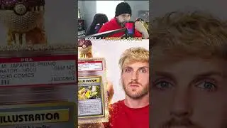 Logan Paul just sold his PSA 10 Pikachu card for $16.5M! #loganpaul #pokemon #wwe