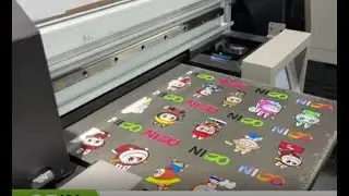 УФ принтер А3 AinkJet AJ A301 Печать на UV DTF пленке
