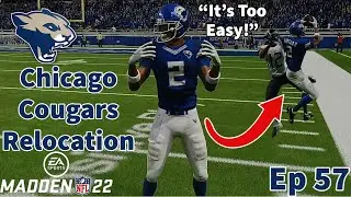 Madden 22 | Chicago Cougars Relocation | Ep 57 | It's a Pick Party in Chicago!!