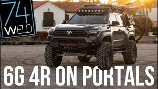 Портальные оси CBI 6G 4Runner 74Weld