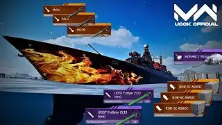 HMS Type 83 - With Maximum DPM Potential, Creeping AAttack Pattern | Modern Warships