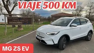 Viaje 500 km con MG ZS EV Long Range 2025 Viaje Madrid - Tablas de Daimiel #invierno #TestDrive