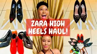 HUGE ZARA HAUL | HIGH HEELS TRY ON HAUL | REVIEW | SUMMER EDITION