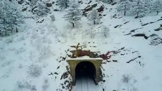 DJI Mavic Pro in the Snow at Zero Degrees in the Colorado Mountains