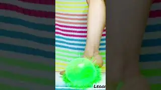asmr SLIME PUTTY high heel sound LEGGI