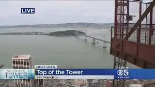 KPIX 5 Gets Exclusive Look From Near The Top Of Salesforce Tower