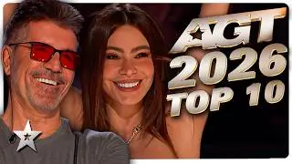 America's Got Talent 2026 TOP 10 Auditions So Far!