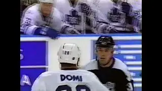Tie Domi Vs. Matthew Barnaby Oct. 30th, 2001
