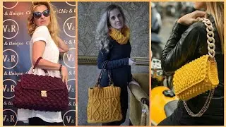 Most Gorgeous Crochet different Collection maan fashion// Crochet bags items ideas 2026