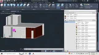 3D 2BHK PLAN IN AUTOCAD V-2