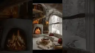Winter is approaching ❤️ #cozy #cozyrelaxing  #music #wonderful #bedroom #storm #snow #snowfall