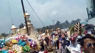 Recorrido de CARNAVAL 2017 San Lorenzo Chiautzingo ( Simulacro 5 de mayo)