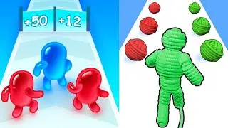 Join Blob Clash 3D vs Rope man ASMR GAMEPLAY