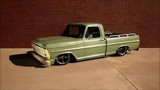 1971 Static Slammed Ford F-100 Hot Rat Street Rod, www.HotRodDirty.com