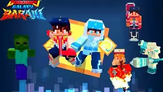 AKU SERANG ZOMBIE DAN KEMUNCULAN BOBOIBOY BLIZZARD DAN NOVA | Minecraft