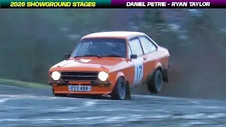 2026 Showground Stages Rally -  Daniel Petrie & Ryan Taylor - Ford Escort MK2 - Car 17