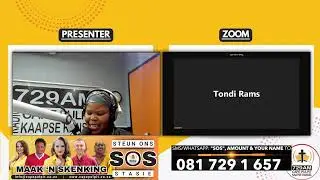 On #UbomiKuKrestu this Friday evening TC speaks South African artist Tondi Rams