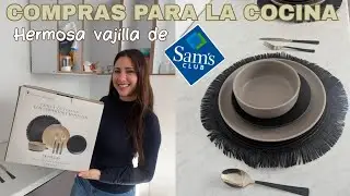 COMPRAS BONITAS PARA EL HOGAR ✨ HERMOSA VAJILLA  de Sam'S😍/HAUL #nihaojewelry 🔥c&oacute;digo 10% 