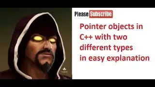 part 37, object's pointer in C++