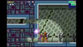 GBA Metroid Fusion Play with SA-X