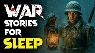 Korean War Stories Told to the Sound of Rain | Relax and Fall Asleep Quickly Vol. 3 | Black Screen