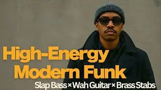 High-Energy Modern Funk 0124| Slap Bass &times; Wah Guitar &times; Brass Stabs