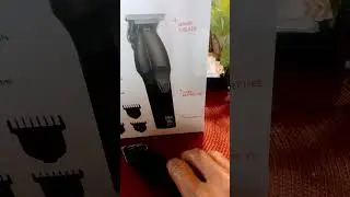 ￼ sharper image cordless T blade trimmer good quality trimmer keep your  look up 😆🤣🥹