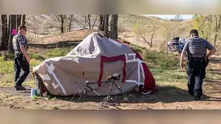 Deputies clean up homeless camp in El Paso County, 1 arrested on active warrant